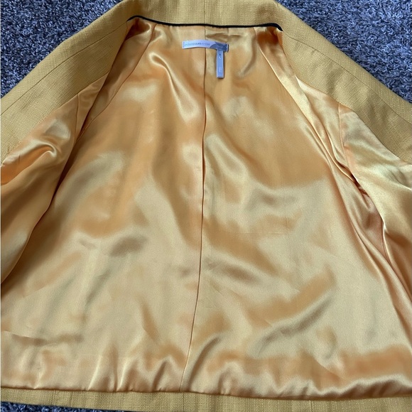 Classiques Entier gold yellow short structures jacket size small - Picture 9 of 11